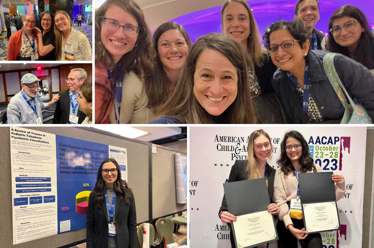 Pitt Psychiatry Faculty Members & Residents AACAP Collage Pitt Psychiatry Faculty Members & Residents AACAP Collage